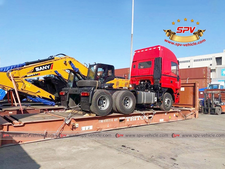 Tractor IVECO - Loading 02 Tractor IVECO - Loading 02